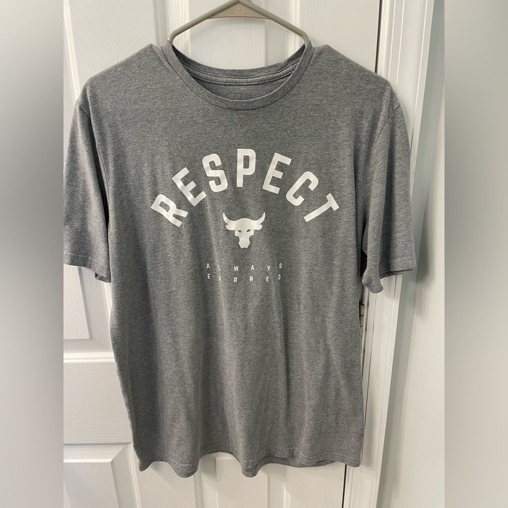 Under Armour Project rock Mens respect shirt
